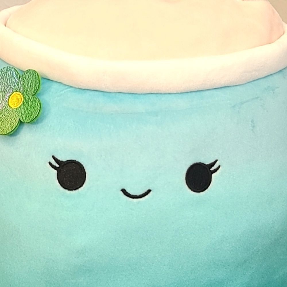 Jakarria Blue Boba Drink Squishmallow Plush 12”, NWT - Picture 2 of 7
